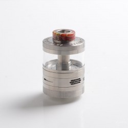 Authentic Steam Crave Aromamizer Titan V2 RDTA Rebuildable Dripping Tank Atomizer - Silver, 20ml / 32ml, 41mm Diameter