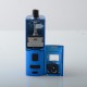 Authentic Steam Crave Meson AIO 100W Boro Mod Kit - Blue, 5~100W, 1 x 18650 / 20700 / 21700, 5ml