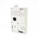 SXK BB Style 70W All-in-One VW Variable Wattage Box Mod Kit w/ USB Port - White, 1~70W, 1 x 18650, with 2024 Logo