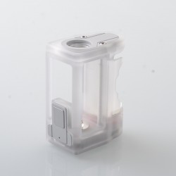 French Mini Style AIO Boro Box Mod - Translucent, 1 x 18350, Constant Voltage 3.2V / 3.7V / 4.2V