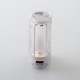 French Mini Style AIO Boro Box Mod - Translucent, 1 x 18350, Constant Voltage 3.2V / 3.7V / 4.2V