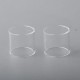 Authentic Steam Crave Meson RTA Replacement Straight Glass Tank Tube - 4.5ml (2 PCS)