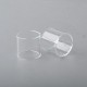 Authentic Steam Crave Meson RTA Replacement Straight Glass Tank Tube - 4.5ml (2 PCS)