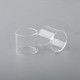 Authentic Steam Crave Meson RTA Replacement Straight Glass Tank Tube - 5.0ml (2 PCS)