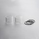 Authentic Steam Crave Aromamizer Ragnar RDTA Atomizer Replacement Glass Tank Tube - Transparent, 25ml (2 PCS)