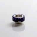 Authentic Steam Crave Aromamizer Ragnar RDTA Replacement 810 Wide Bore Drip Tip - Purple, Honeycomb Resin + SS, 22mm Diameter