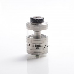 Authentic Steam Crave Aromamizer Ragnar RDTA Rebuildable Dripping Tank Atomizer Advanced Kit - Silver, 18ml / 25ml, 35mm