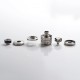 Authentic Steam Crave Aromamizer Ragnar RDTA Rebuildable Dripping Tank Atomizer Advanced Kit - Silver, 18ml / 25ml, 35mm