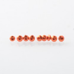 Authentic MK MODS Replacement Screw Set for SXK BB 70W / DNA 60W Style Box Mod Kit / Billet - Orange, Aluminum Alloy (9 PCS)