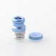 Mission XV DotMission Style Replacement Drip Tip + Button Set for dotMod dotAIO V2 Pod - Blue