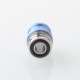 Mission XV DotMission Style Replacement Drip Tip + Button Set for dotMod dotAIO V2 Pod - Blue