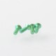 Authentic MK MODS Replacement Titanium Screws for Aspire Raga Aio Pod - Green (4 PCS)