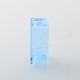 Monarchy Mnch King Duck Style Boro Tank for SXK BB / Billet AIO Box Mod Kit - Translucent Blue, PC