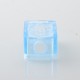 Monarchy Mnch King Duck Style Boro Tank for SXK BB / Billet AIO Box Mod Kit - Translucent Blue, PC