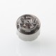 BY-KA V.10 Style MTL RTA Rebuildable Tank Atomizer - Silver, 5ml, 22mm, standard Version