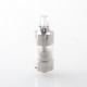 BY-KA V.10 Style MTL RTA Rebuildable Tank Atomizer - Silver, 5ml, 22mm, standard Version