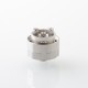 BY-KA V.10 Style MTL RTA Rebuildable Tank Atomizer - Silver, 5ml, 22mm, standard Version