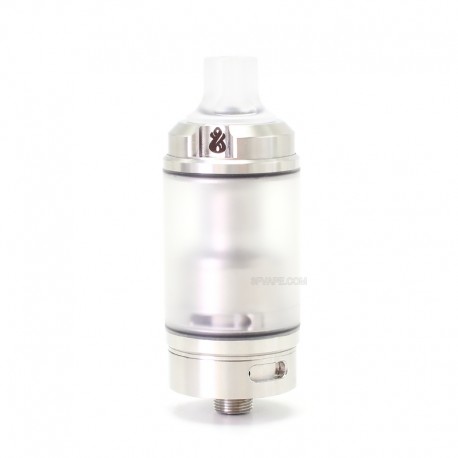 SXK Hussar RTA 2.0 Avant Style RTA Rebuildable Tank Atomizer - Silver, 316SS, 4ml, 22mm Diameter