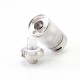 SXK Hussar RTA 2.0 Avant Style RTA Rebuildable Tank Atomizer - Silver, 316SS, 4ml, 22mm Diameter