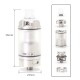 SXK Hussar RTA 2.0 Avant Style RTA Rebuildable Tank Atomizer - Silver, 316SS, 4ml, 22mm Diameter