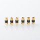 Rekavape Wick'd Remix'd Sturdy MFG Style RBA Bridge for Billet / BB / Boro Tank - Black, Air Pins 1.2, 2, 2.5, 3, 3.5, 4, 4.5mm