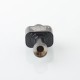 Rekavape Wick'd Remix'd Sturdy MFG Style RBA Bridge for Billet / BB / Boro Tank - Black, Air Pins 1.2, 2, 2.5, 3, 3.5, 4, 4.5mm