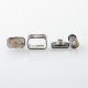 Rekavape Wick'd Remix'd Sturdy MFG Style RBA Bridge for Billet / BB / Boro Tank - Black, Air Pins 1.2, 2, 2.5, 3, 3.5, 4, 4.5mm