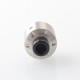 Kindbright Hussar Style RDA Rebuildable Dripping Atomizer w/ BF Pin - Silver, 316 Stainless Steel, 22mm Diameter