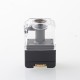 Authentic Yachtvape Eclipse Dual Boro Bridge for Billet / Boro Box - Black, 4ml