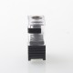 Authentic Yachtvape Eclipse Dual Boro Bridge for Billet / Boro Box - Black, 4ml