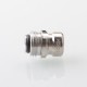 Mission Tips V2 Mini Nuke Style Drip Tip for BB / Billet Boro AIO Mod - Silver, Stainless Steel + Titanium