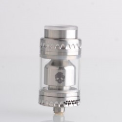 [Ships from Bonded Warehouse] Authentic Dovpo Blotto Single Coil RTA Rebuildable Tank Atomizer - Silver, 2.8ml / 5.0ml, 23.5mm