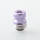 Mission Tips V2 Mini Nuke Style Drip Tip Set for BB / Billet Boro AIO Mod - Silver, 4 PCS Mouthpieces (Aluminum)