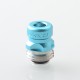 Mission Tips V2 Mini Nuke Style Drip Tip Set for BB / Billet Boro AIO Mod - Silver, 4 PCS Mouthpieces (Aluminum)