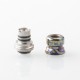 Mission Tips V2 Mini Nuke Style Drip Tip for BB / Billet Boro AIO Mod - Toxic, Stainless Steel + Titanium