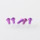 Authentic MK MODS Replacement Titanium Screws for dotMod dotAIO V1 / V2 Pod - Magenta (5 PCS)