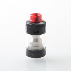 Authentic Steam Crave Meson RTA Rebuildable Tank Atomizer - Black, 5ml / 6ml, DL / RDL, 25mm