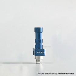 Kontrl Mkro Style RBA Bridge for Billet / BB / Boro Mod - Blue, 316SS, 5 PCS Air Pin 1.0 / 1.2 / 2.5 / 3.5 / 4.0mm