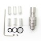 SXK Protocol Ridge Style MTL RBA Bridge for Billet / BB / Boro - Silver, 7 PCS Air Pin 1.0 / 1.2 / 2.0 / 2.5 / 3.0 / 3.5 / 4.0mm