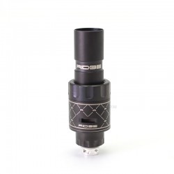 SXK Protocol Ridge Style MTL RBA Bridge for Billet / BB / Boro - Black, 7 PCS Air Pin 1.0 / 1.2 / 2.0 / 2.5 / 3.0 / 3.5 / 4.0mm