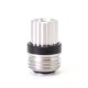 SXK Notch Style Drip Tip for BB / Billet / Boro AIO Box Mod - Silver, 316 Stainless Steel + POM