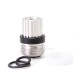 SXK Notch Style Drip Tip for BB / Billet / Boro AIO Box Mod - Silver, 316 Stainless Steel + POM