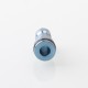 Mission XV Style RDL 510 Drip Tip for RDA / RTA / RDTA Atomizer - Blue, Titanium