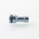 Mission XV Style RDL 510 Drip Tip for RDA / RTA / RDTA Atomizer - Blue, Titanium