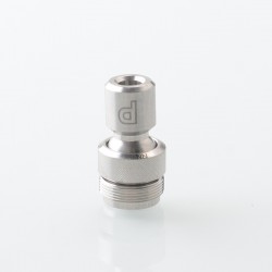 Never Normal Joystick Style for dotMod dotAIO V1 / V2 Pod - Silver, 360 Degree Rotatable Mouthpiece, SS