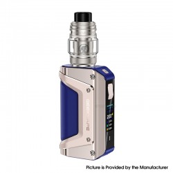 [Ships from Bonded Warehouse] Authentic GeekVape L200 III (Aegis Legend 3) Mod Kit with Z Fli - Golden Blue, 5~200W, 5.5ml
