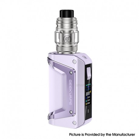 [Ships from Bonded Warehouse] Authentic GeekVape L200 III (Aegis Legend 3) Mod Kit with Z Fli - Purple, 5~200W, 5.5ml