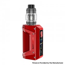[Ships from Bonded Warehouse] Authentic GeekVape L200 III (Aegis Legend 3) Mod Kit with Z Fli - Red, 5~200W, 5.5ml, 0.15/ 0.4ohm