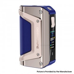 [Ships from Bonded Warehouse] Authentic GeekVape L200 III (Aegis Legend 3) Box Mod - Golden Blue, 5~200W