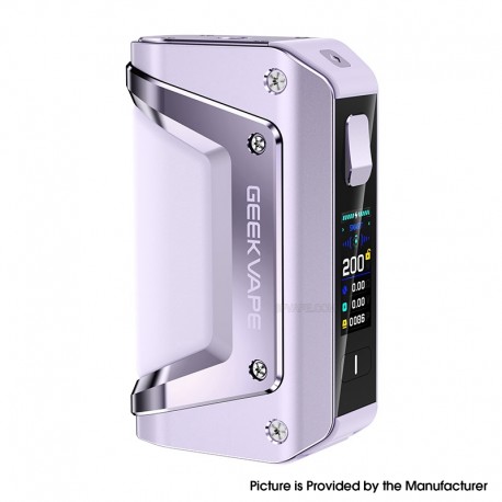 [Ships from Bonded Warehouse] Authentic GeekVape L200 III (Aegis Legend 3) Box Mod - Purple, 5~200W